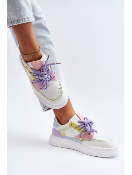 Women's Eco Leather Sneakers Multicolor Avanalis