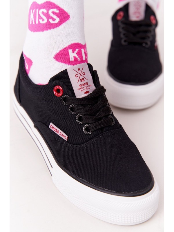 Women's Sneakers On A Platform CROSS JEANS FF2R4002C Black
