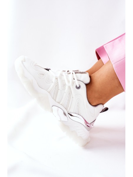Women's Sport Shoes Memory Foam Big Star II274088 White