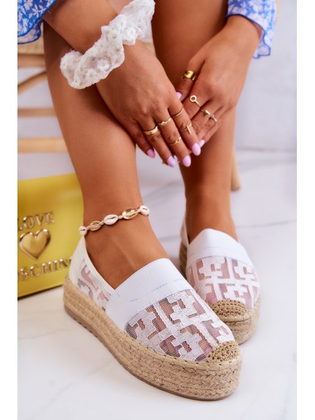 Women's Slip-On Espadrilles White Berkaley
