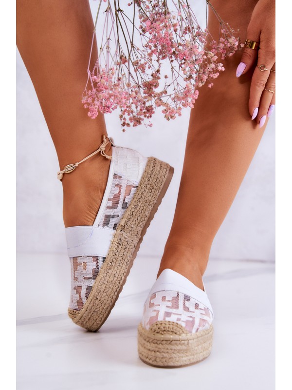 Women's Slip-On Espadrilles White Berkaley