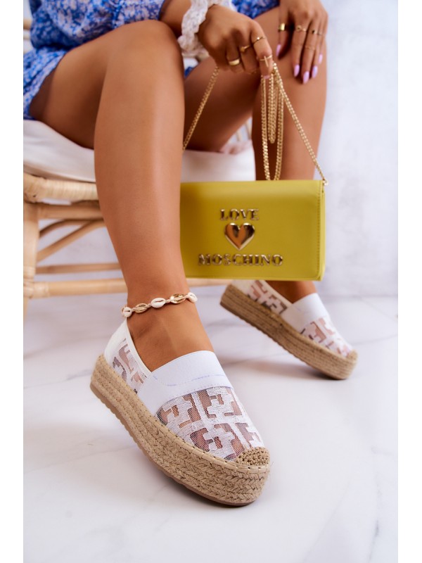 Women's Slip-On Espadrilles White Berkaley