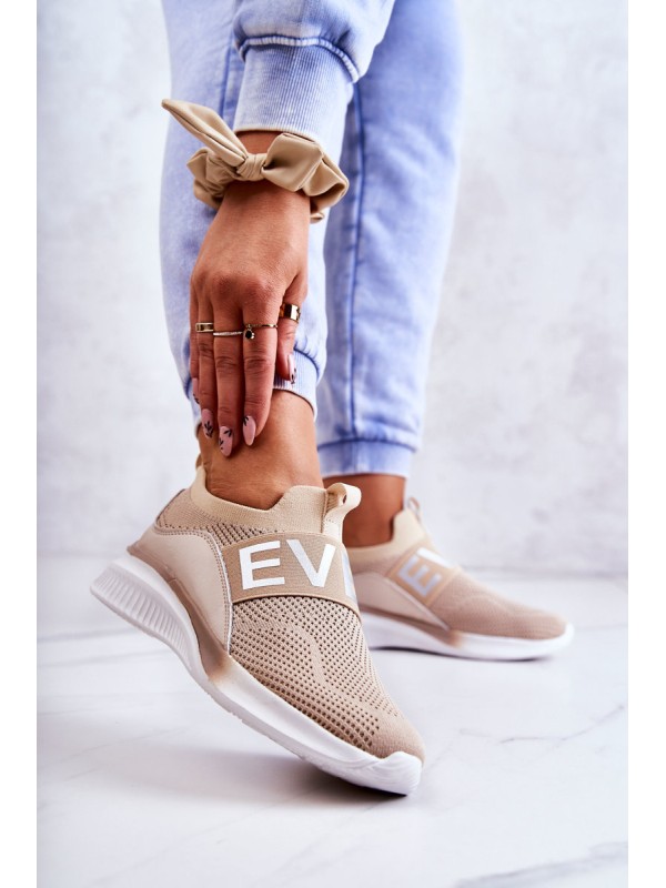 Women's Sport Shoes Slip-on Beige Lorane