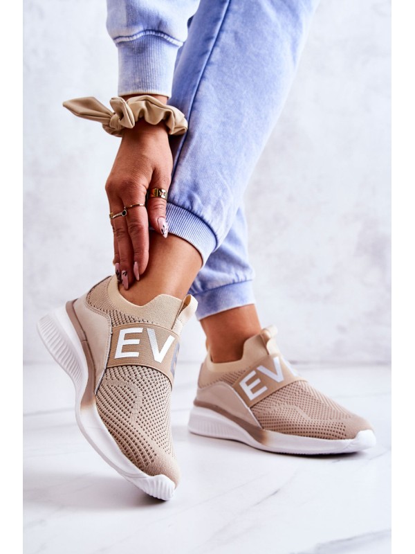 Women's Sport Shoes Slip-on Beige Lorane