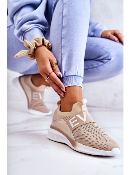 Women's Sport Shoes Slip-on Beige Lorane