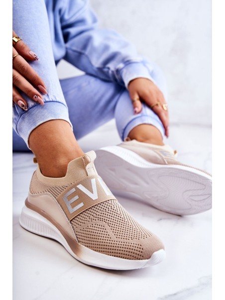 Women's Sport Shoes Slip-on Beige Lorane