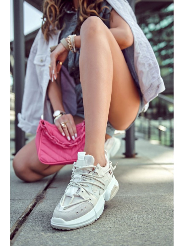 Women's Sneakers Sport Shoes Beige Someday