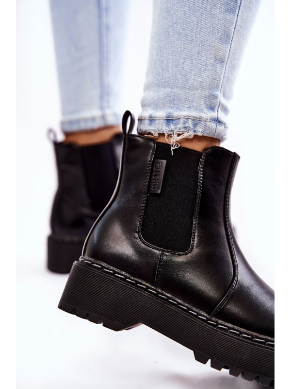 Warm Slip-on Boots Big Star II274101 Black