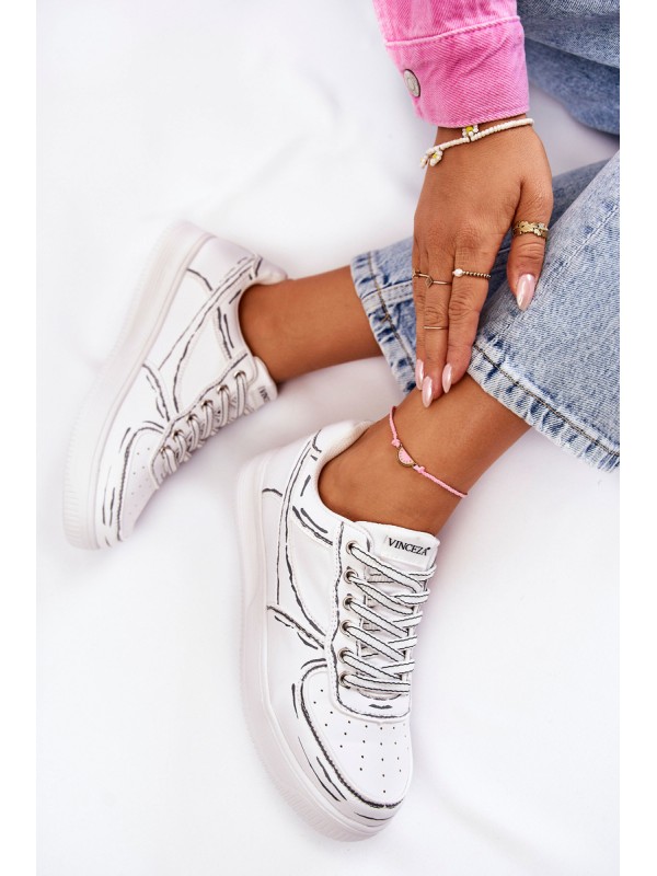 Women's Low Sport Shoes White Solveig