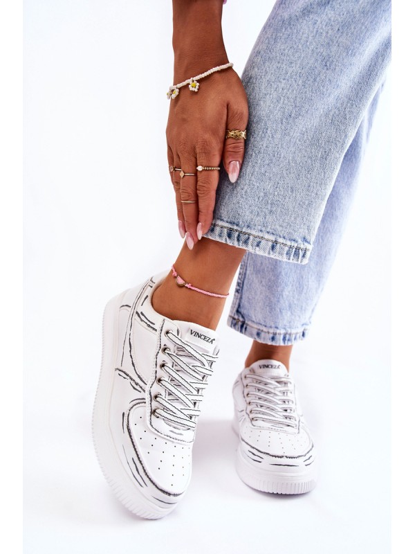 Women's Low Sport Shoes White Solveig