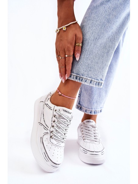 Women's Low Sport Shoes White Solveig