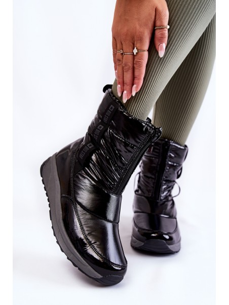 Women's snow boots Big Star KK274392 Black