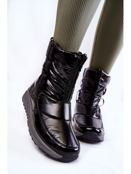 Women's snow boots Big Star KK274392 Black