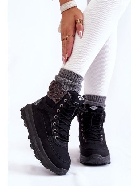 Warm Boots Trappers Lee Cooper LCJ-22-44-1362 Black