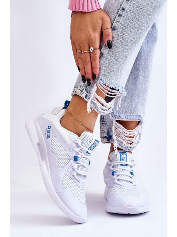 Women's Sport Shoes Sneakers Big Star LL274373 White