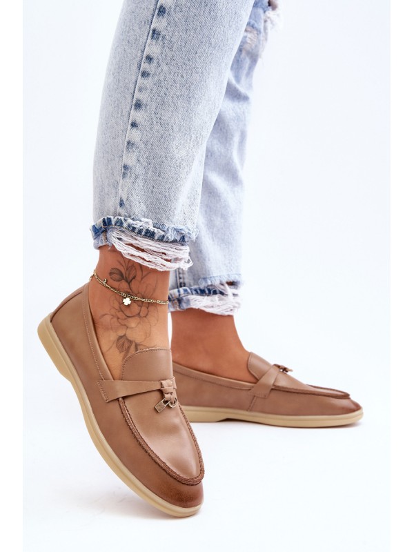 Women's Classic Moccasins Brown Cortez
