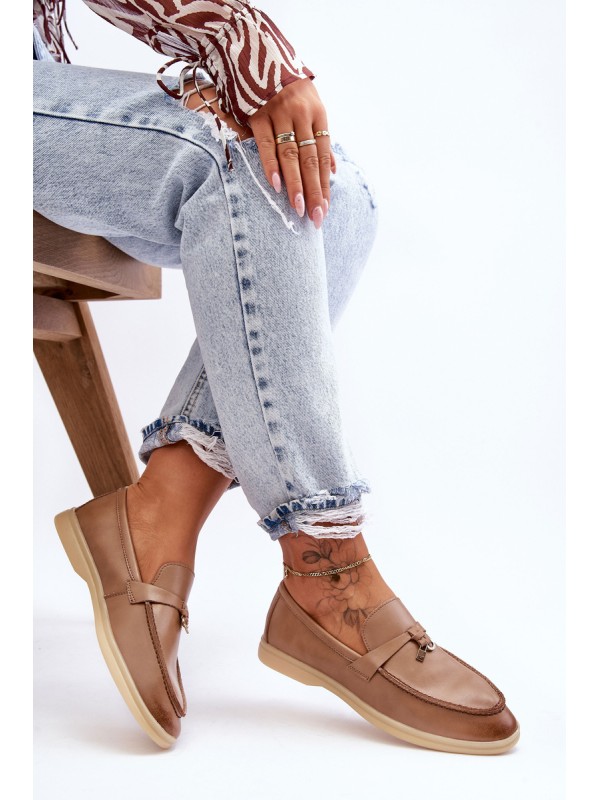 Women's Classic Moccasins Brown Cortez