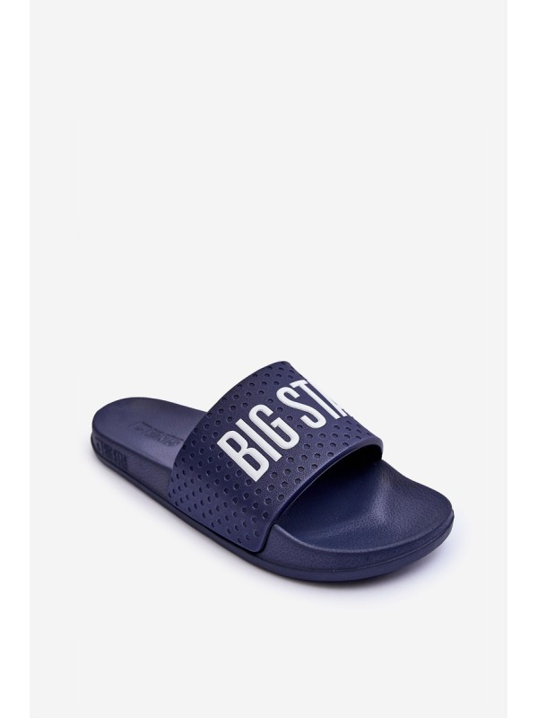 Women's Classic Slip-Ons Big Star MM274714 Navy Blue 2