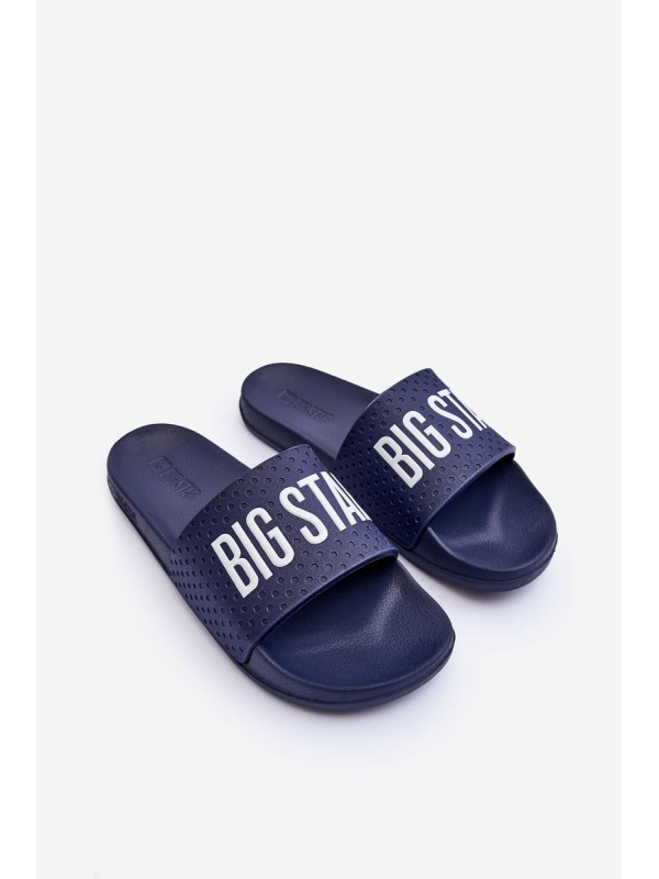 Women's Classic Slip-Ons Big Star MM274714 Navy Blue