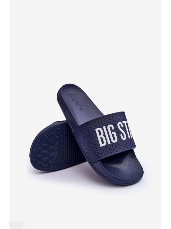Women's Classic Slip-Ons Big Star MM274714 Navy Blue
