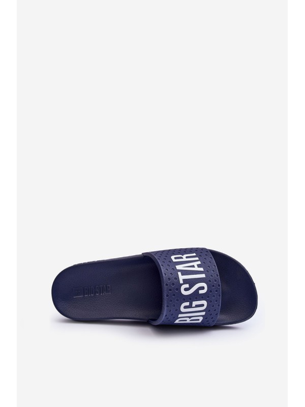 Women's Classic Slip-Ons Big Star MM274714 Navy Blue