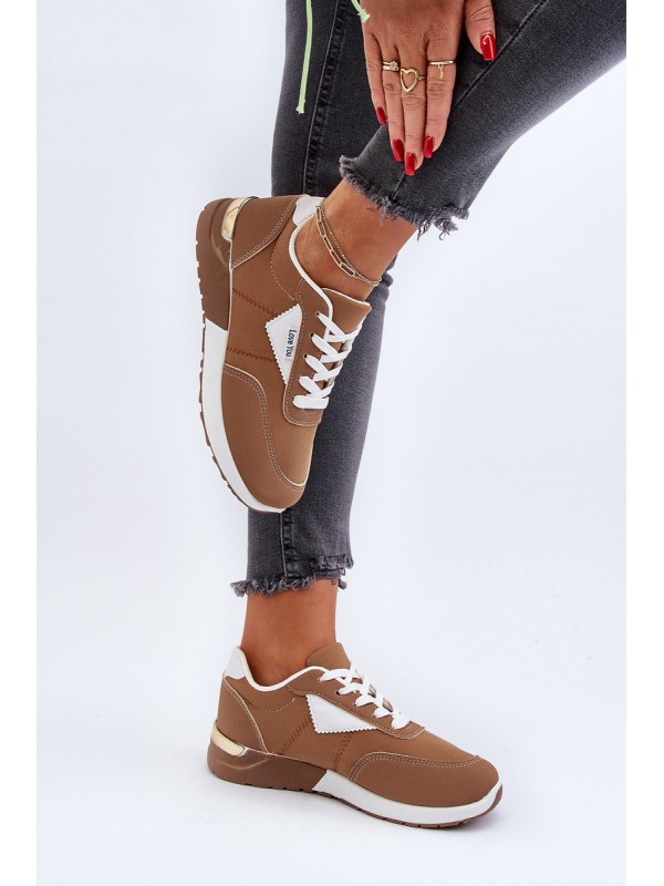 Women's Brown Sports Sneakers Vovella