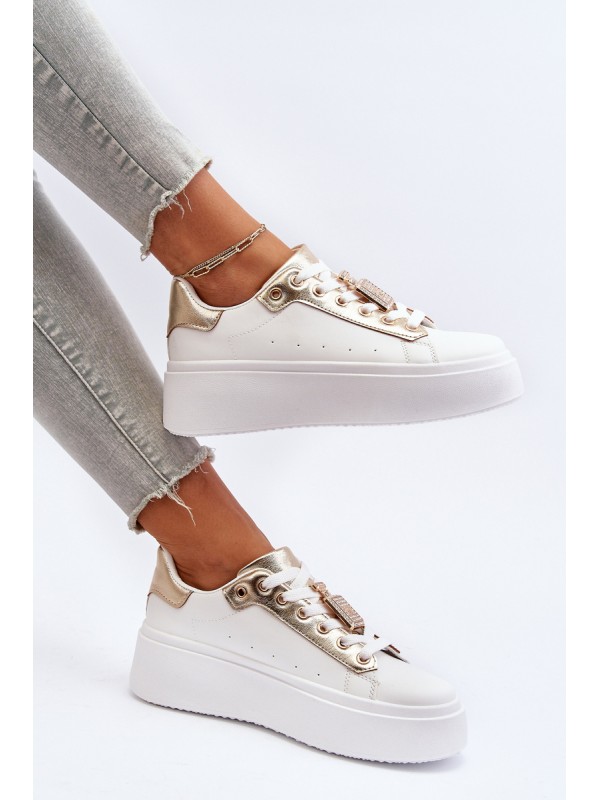 Women's Sneakers with Decoration White Celedria 2