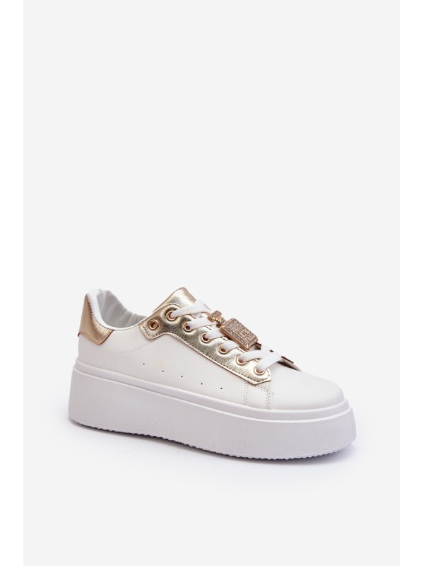 Women's Sneakers with Decoration White Celedria