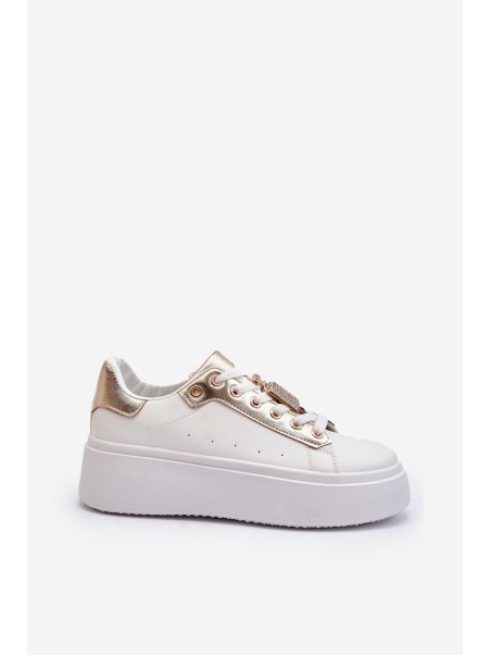 Women's Sneakers with Decoration White Celedria