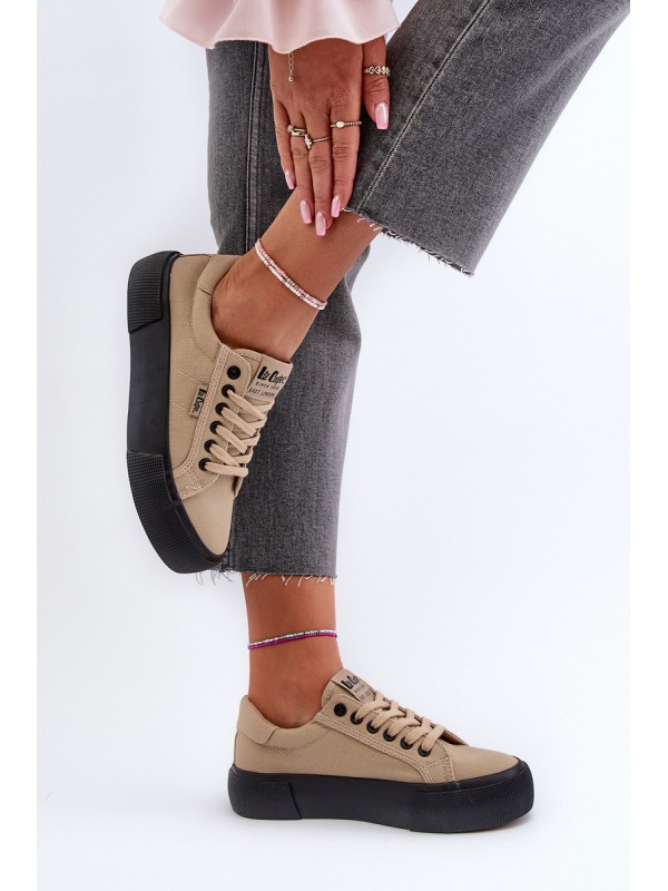 Women's sneakers Lee Cooper LCW-24-31-2721 Beige