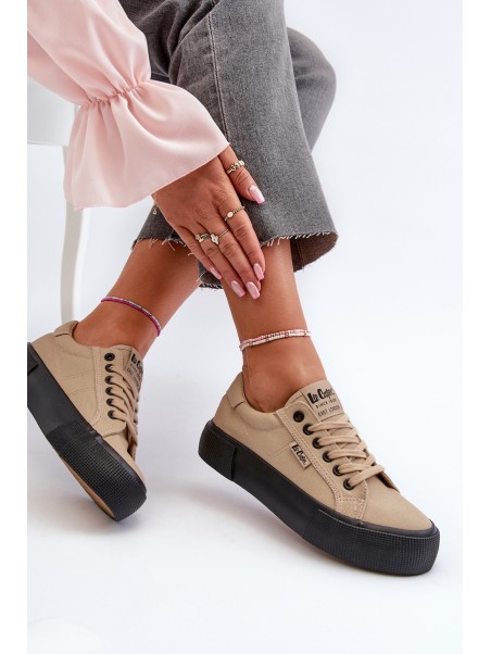 Women's sneakers Lee Cooper LCW-24-31-2721 Beige
