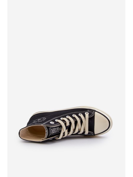 Women's High-Top Sneakers Big Star NN274283 Black