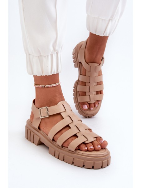 Beige Women's Roman Sandals Rosarose