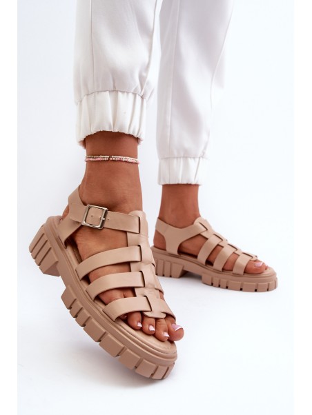 Beige Women's Roman Sandals Rosarose