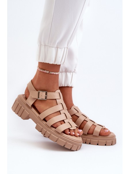 Beige Women's Roman Sandals Rosarose