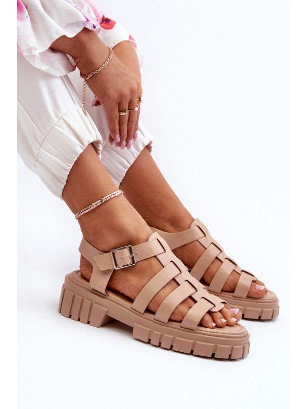 Beige Women's Roman Sandals Rosarose