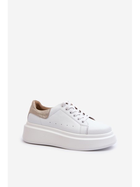 Women's Platform Sneakers D&A LR568 White