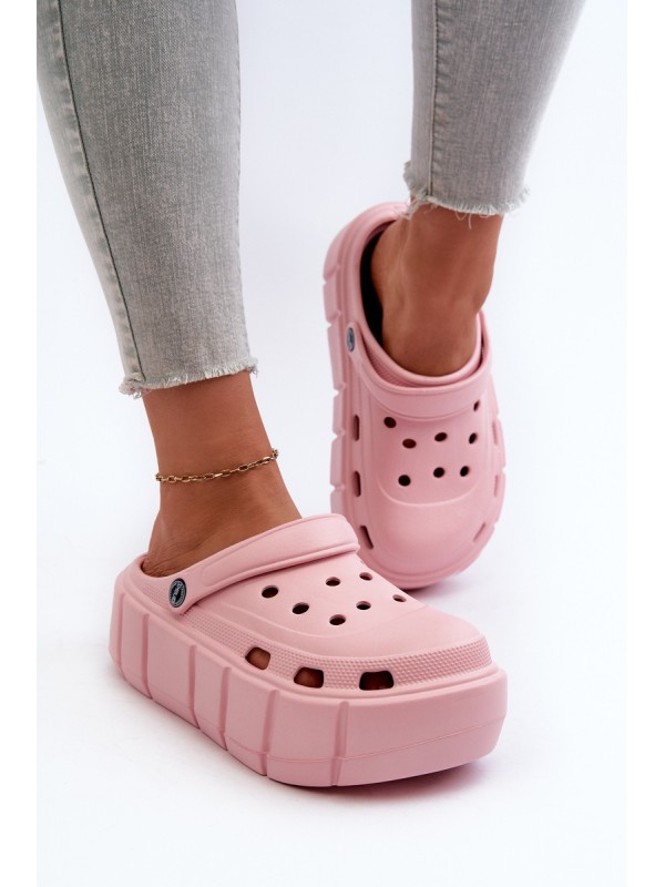 Pink Women's Platform Foam Flip-Flops Itubia 2