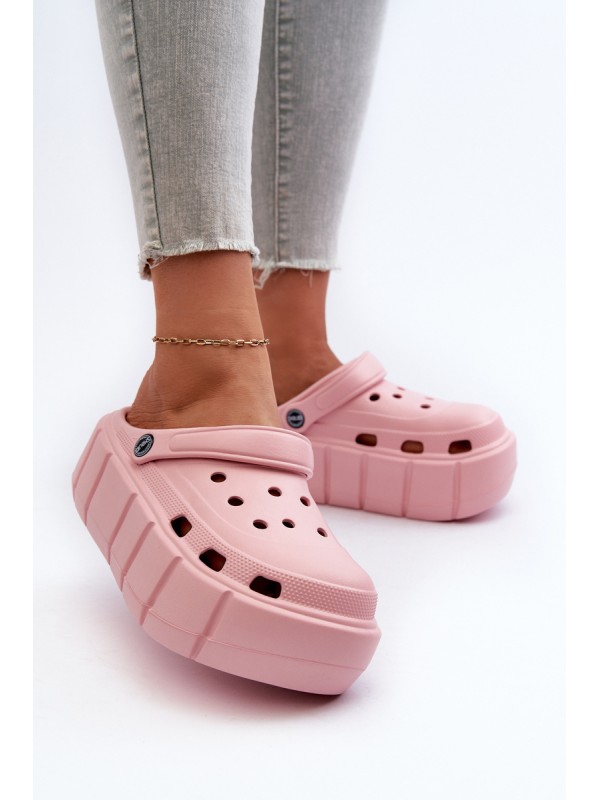 Pink Women's Platform Foam Flip-Flops Itubia