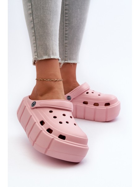Pink Women's Platform Foam Flip-Flops Itubia