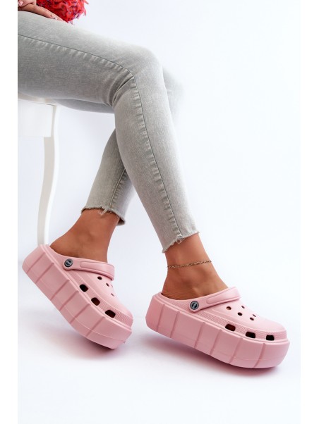 Pink Women's Platform Foam Flip-Flops Itubia