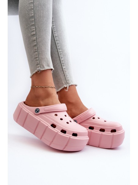 Pink Women's Platform Foam Flip-Flops Itubia