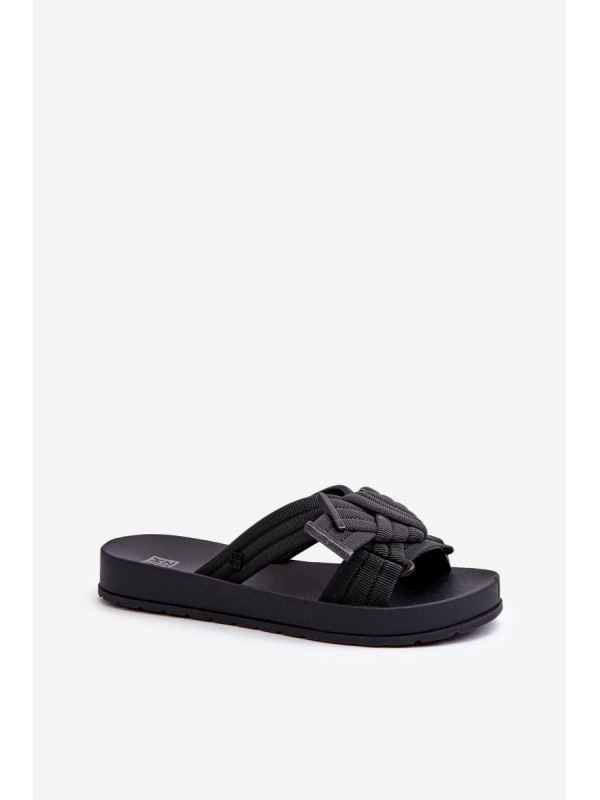 Scented Women's Flat Sole Sandals ZAXY LL285096 Black