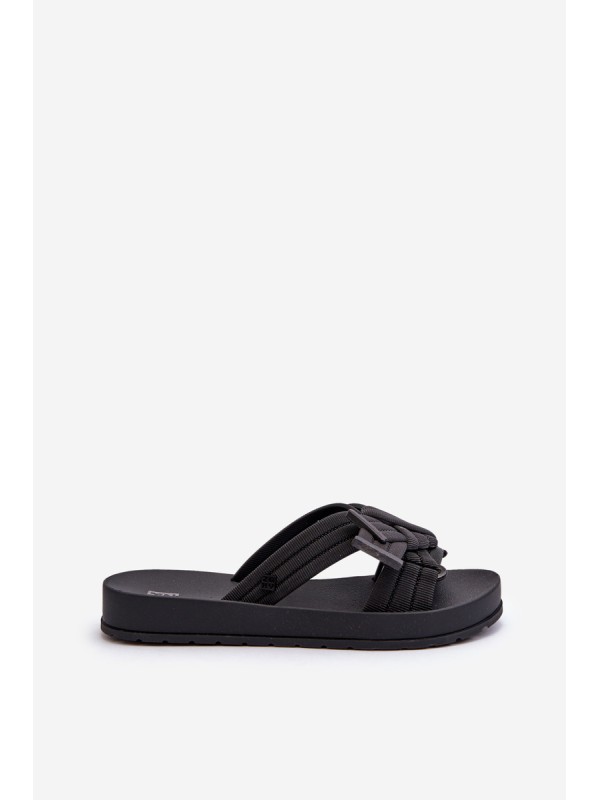 Scented Women's Flat Sole Sandals ZAXY LL285096 Black