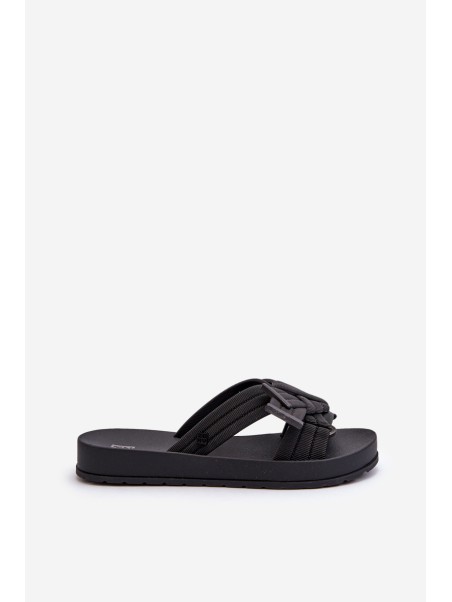 Scented Women's Flat Sole Sandals ZAXY LL285096 Black