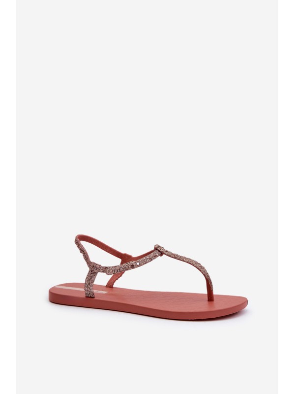 Women's Flip Flops with Brocade 26914 Ipanema Class Brilha Fem Coral