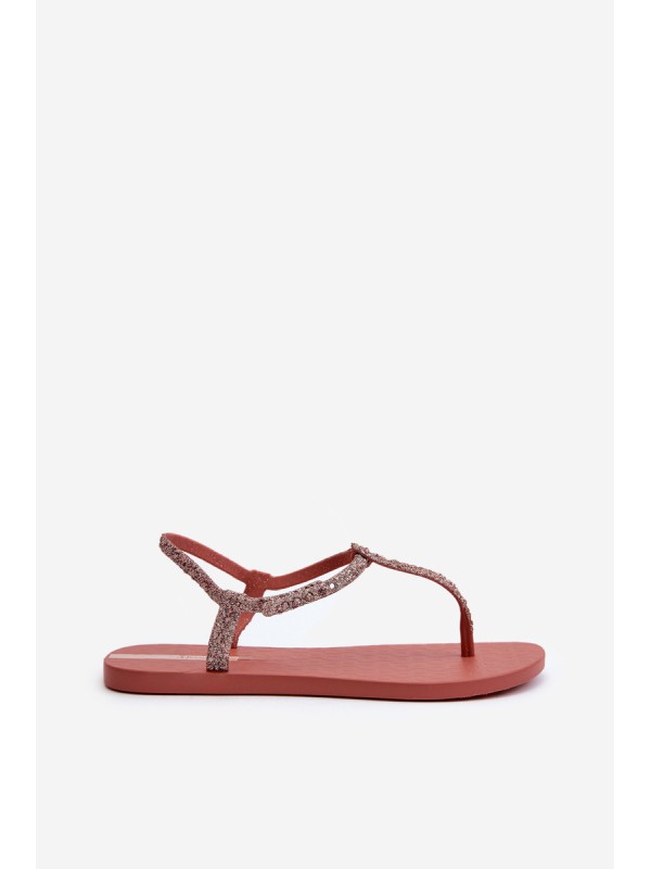 Women's Flip Flops with Brocade 26914 Ipanema Class Brilha Fem Coral