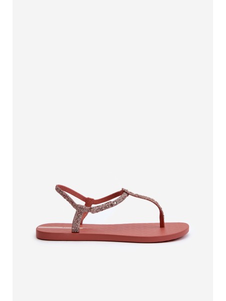 Women's Flip Flops with Brocade 26914 Ipanema Class Brilha Fem Coral