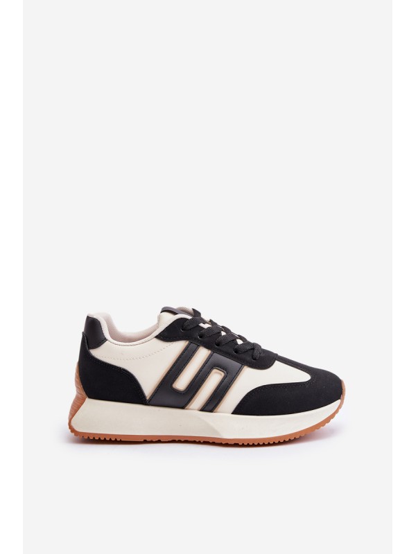 Sneakers Sports Shoes On Platform Women Black Thari