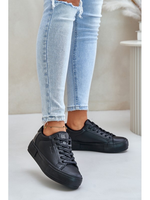 Warm Women's Platform Sneakers Big Star OO274A555 Black